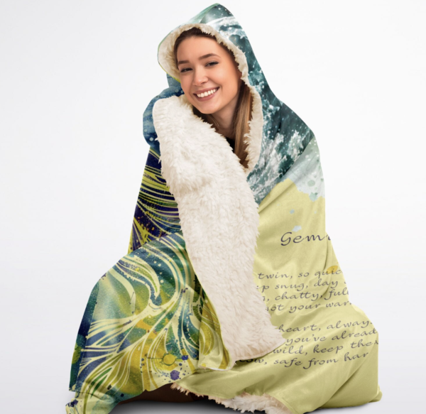 Gemini Hooded Blanket