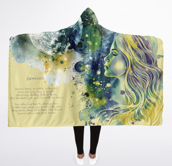 Gemini Hooded Blanket