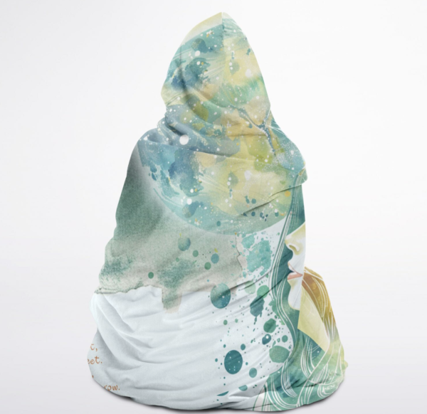 Pisces Hooded Blanket