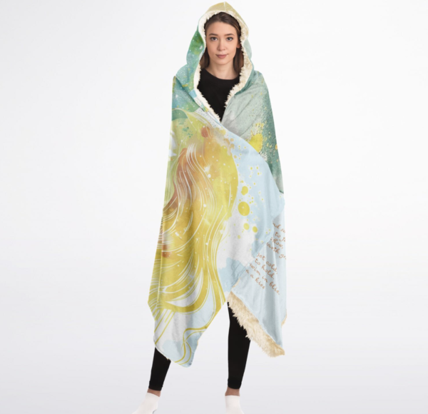 Pisces Hooded Blanket