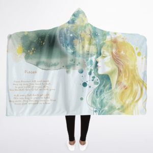 Pisces Hooded Blanket