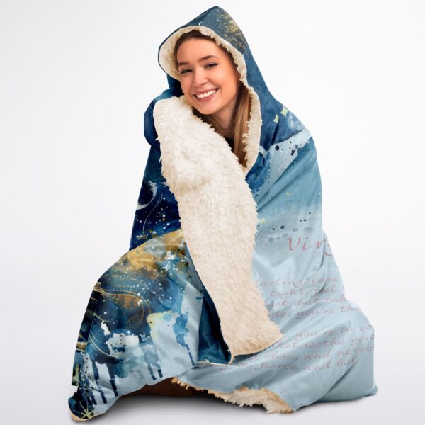 Virgo Hooded Blanket