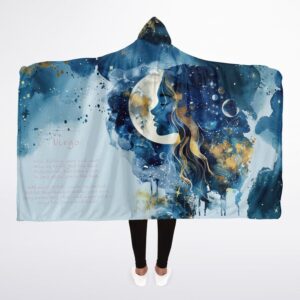 Virgo Hooded Blanket