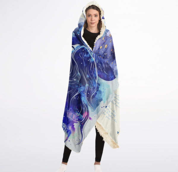 aquarius Hooded Blanket