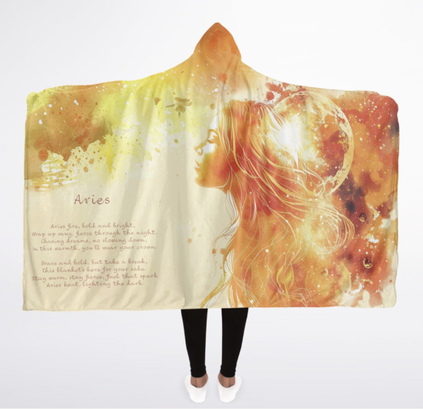 aries Hooded-Blanket