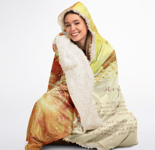 aries Hooded-Blanket