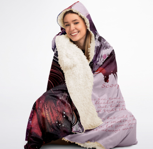 scorpio Hooded Blanket