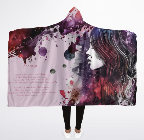scorpio Hooded-Blanket